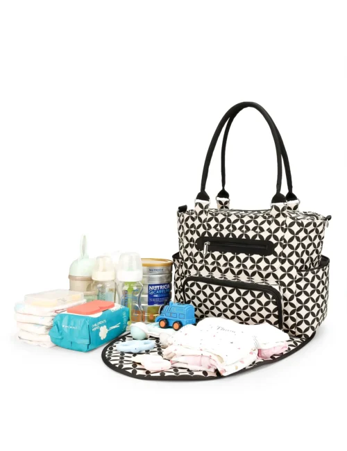 Fashionable Set Diaper Bags packing